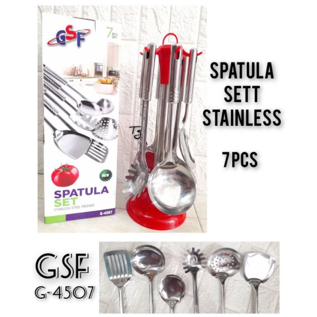 (COD)Spatula gsf set 4507/ Spatula Gantung Set / SPATULA GANTUNG SET GSF