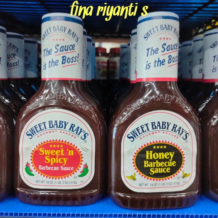

Siap Kirim Sweet Baby Rays Bbq Sauce Sweet N Spicy/Honey 510Gr - Honey