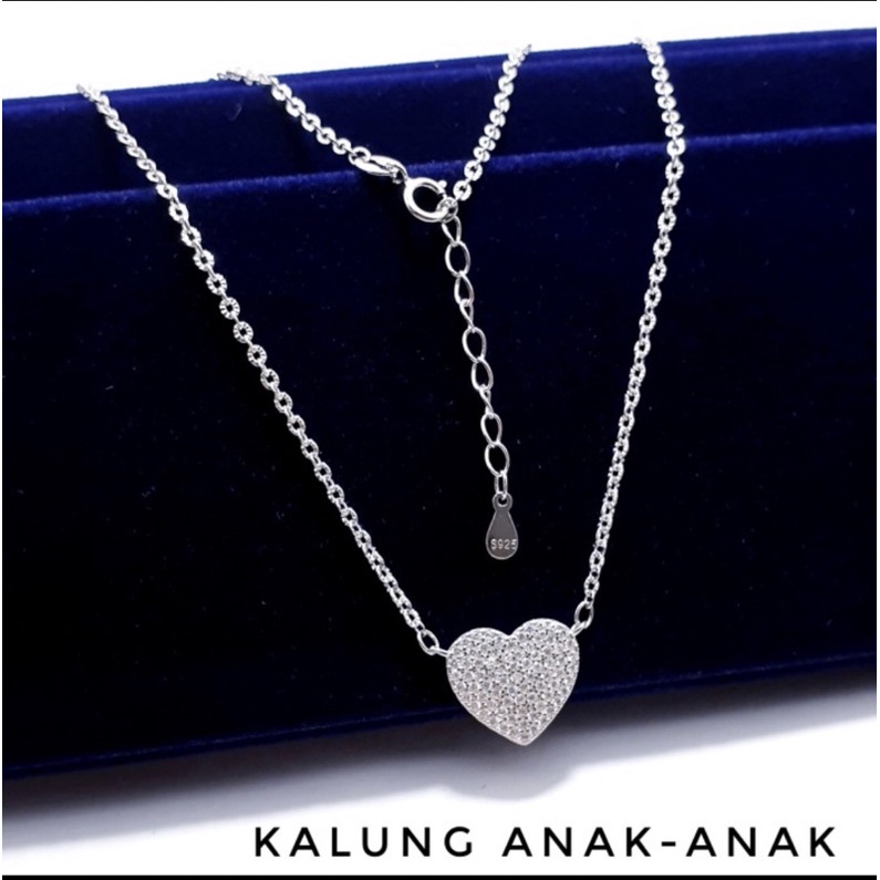 Kalung anak kalung anak liontin love kalung anak perak 925