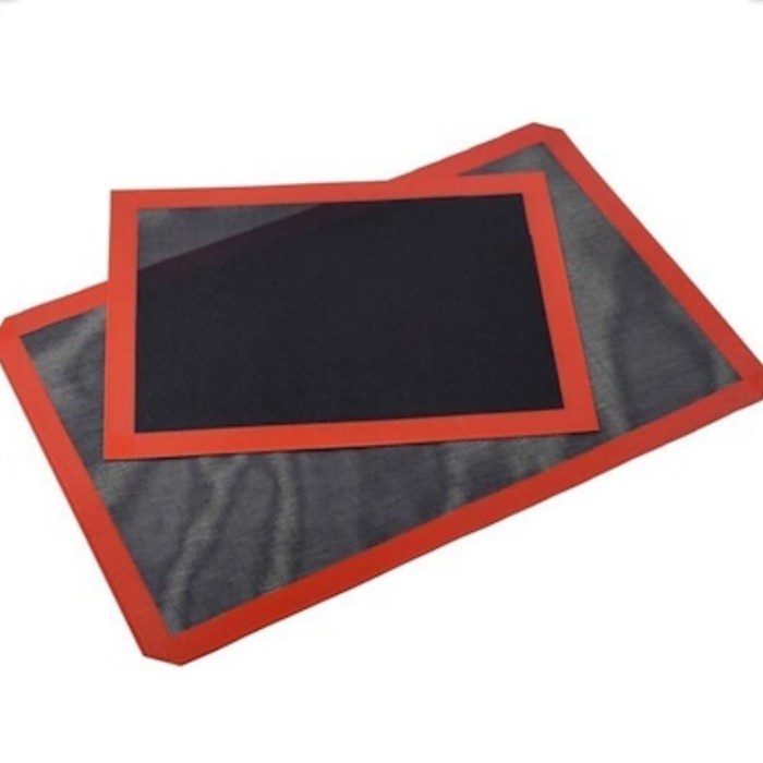 

KUE-PENGHIAS-ALAT- SILICONE BAKING MAT PERFORATED SILPAT FIBERGLASS 30 X 40 ALAS BAKING -ALAT-