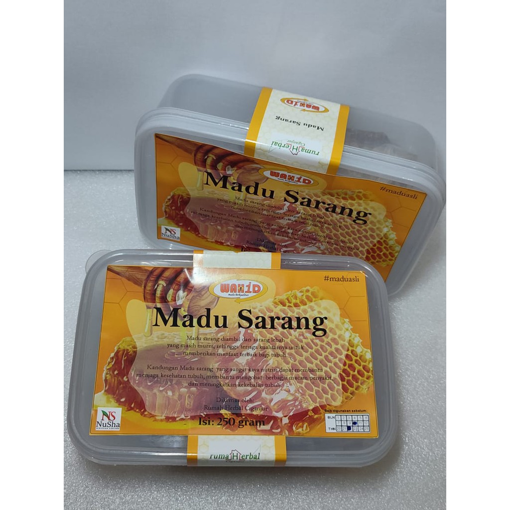 Madu Sarang Murni Asli Original Premium Mellifera 500 gr