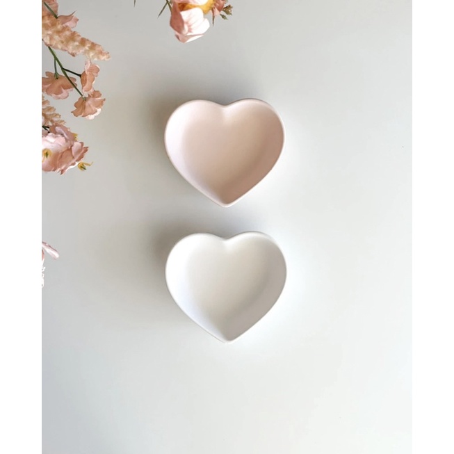 Jual Amore Heart Shape Trinket Aesthetic Heart Love Shape Concrete