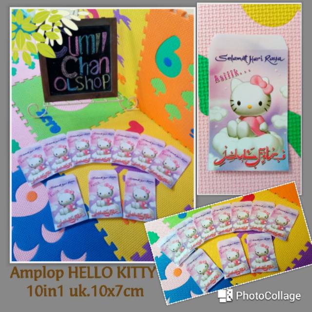 

Cumiichan Amplop Lebaran IDUL FITRI 10in1 HELLO KITTY B