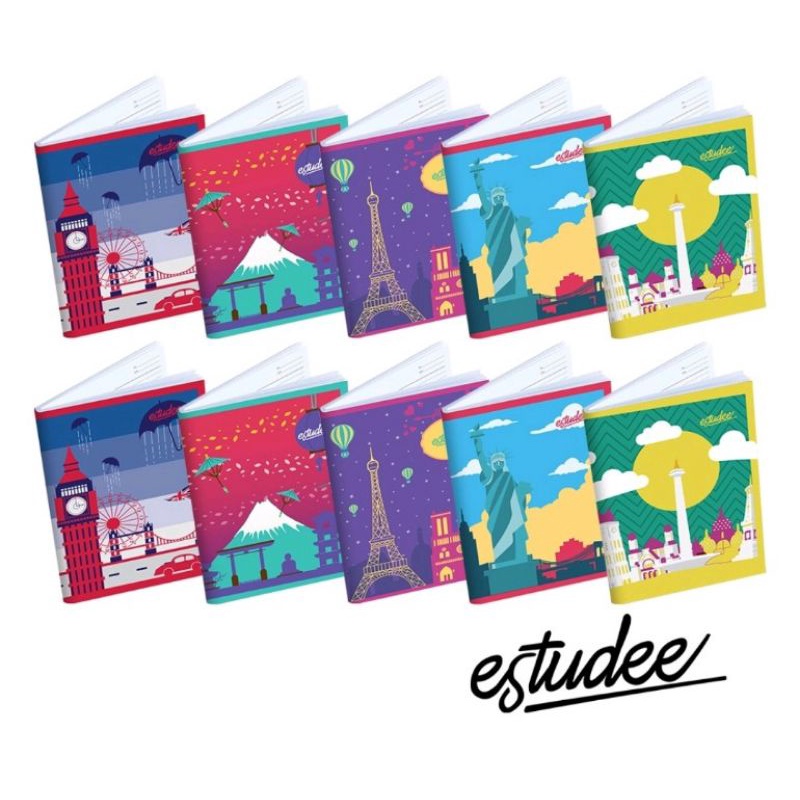 

Buku tulis Estudee kwarto 58 lembar isi 10