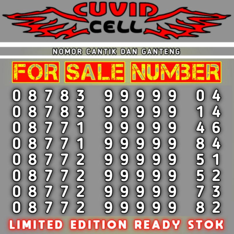 Nomor xl panca cantik 99999