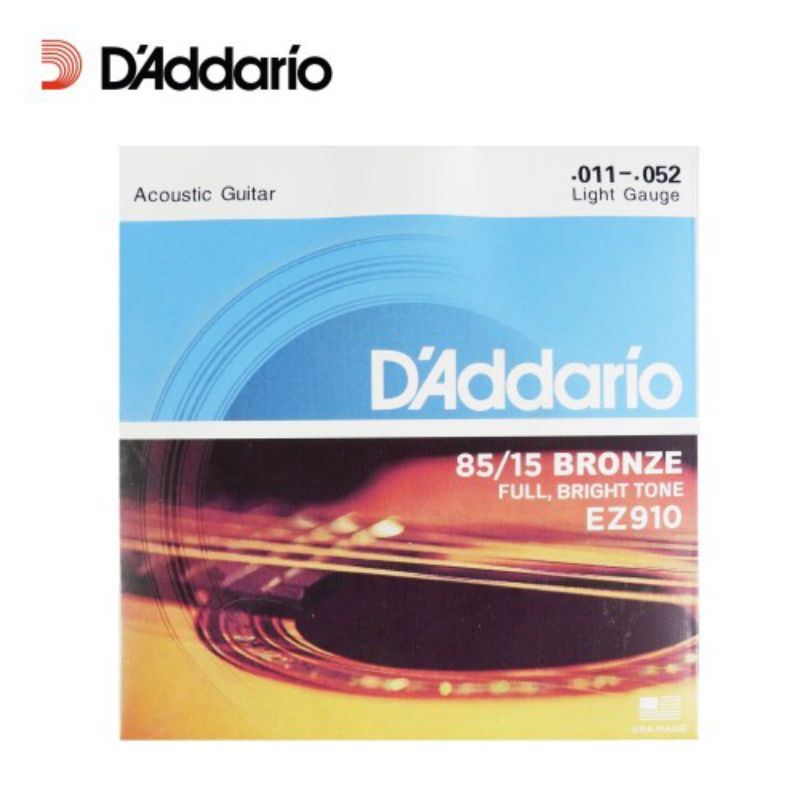 Snar Gitar D'Addario akustik 0.11