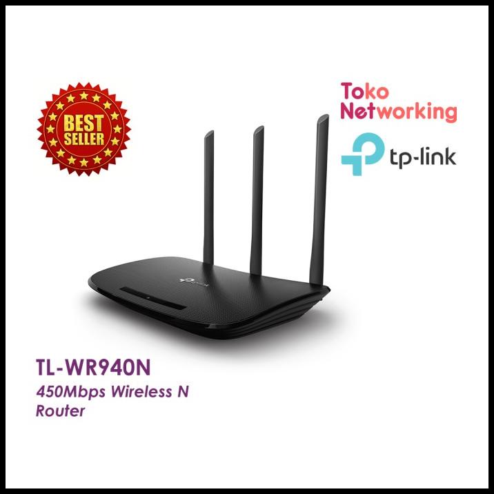 Tp-Link Tl-Wr940N 450Mbps Wireless N Router Wr940N 940N Wr 940 N