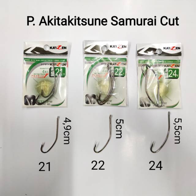 Mata Kail Kaizen Akitakitsune / Pancing Banjar