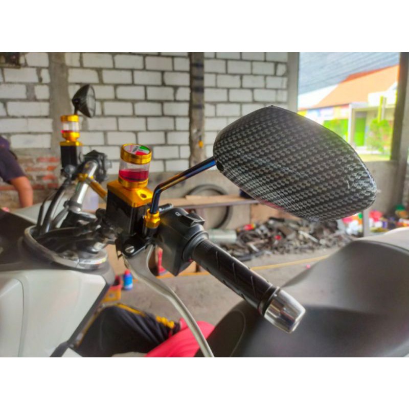 Tutup Minyak rem stempel transparan kaca Suzuki Satria Fu Vixion pCx GL Mega Pro