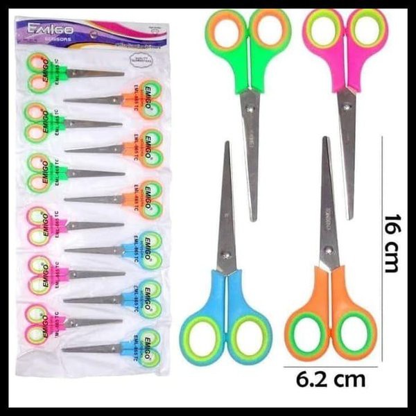 

Gunting Stainless Warna Warni Harga Ekonomis Ukuran Kecil dan Sedang