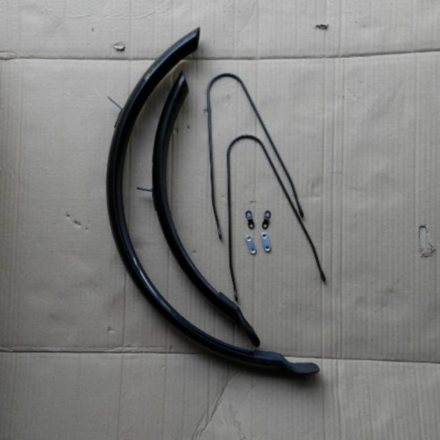 Fender 20 Untuk Sepeda Lipat Folding Seli. Bahan Fiber Ringan Murah Tebal.  Bisa untuk Urbano Dahon