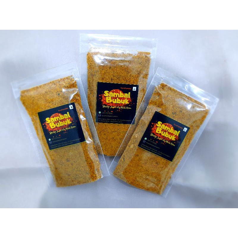 

Sambal bubuk 50 gram