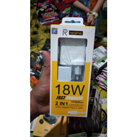 charger realme ori 100% 18 watt type c