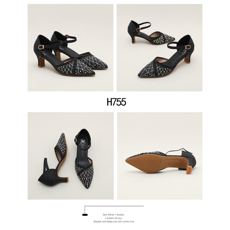 HELIVA Sherly Sepatu Hak Tinggi 6cm Wanita H755