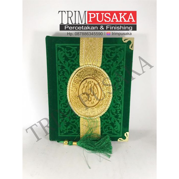 Buku Yasin Bludru Ornament