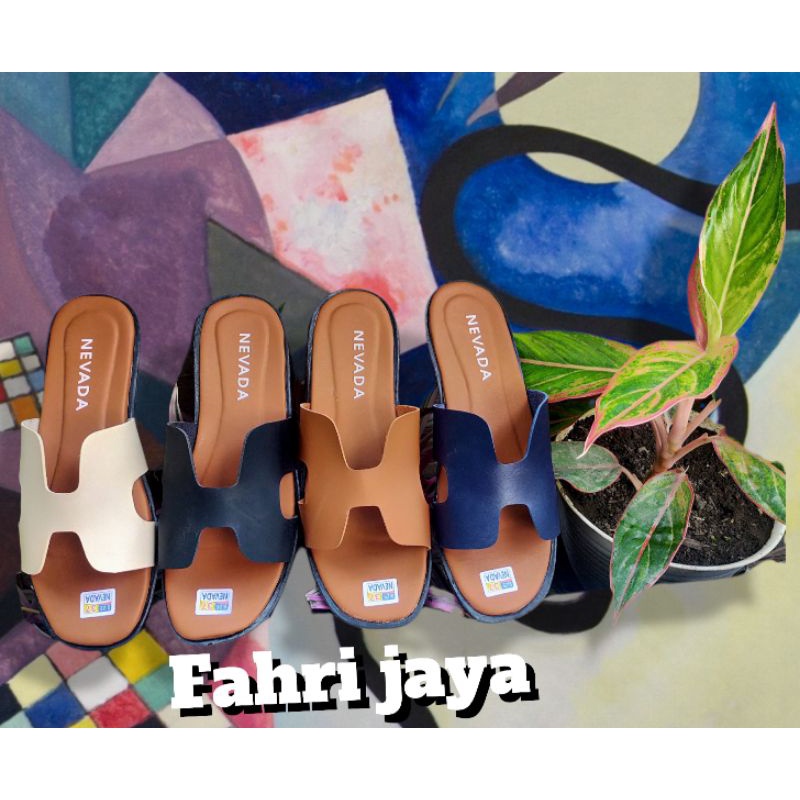 SANDAL FLET NEVADA / SANDAL CEWEK NEVADA SL / SANDAL NEVADA / SANDAL NEVADA TERBARU