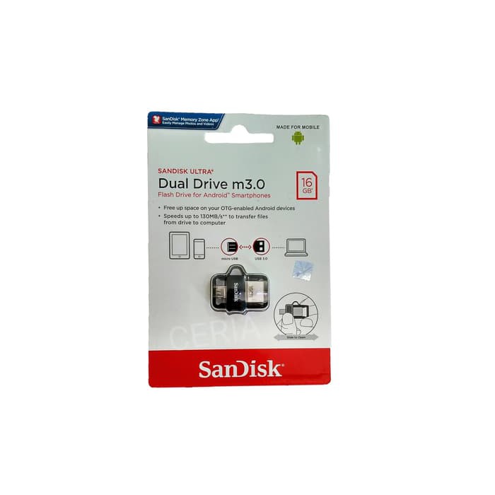 Flashdisk OTG Sandisk 16 GB
