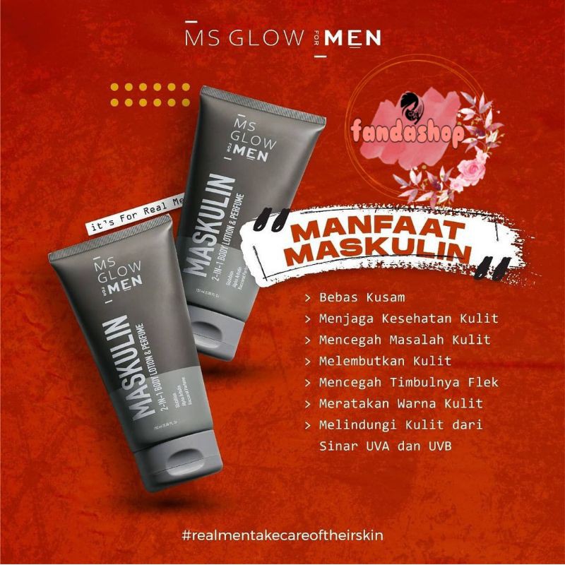 Hand Body Ms Glow Men