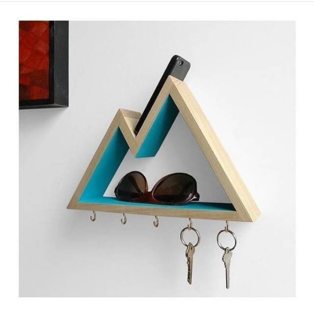RAK DINDING KAYU PALET / PINUS MINIMALIS UNIK