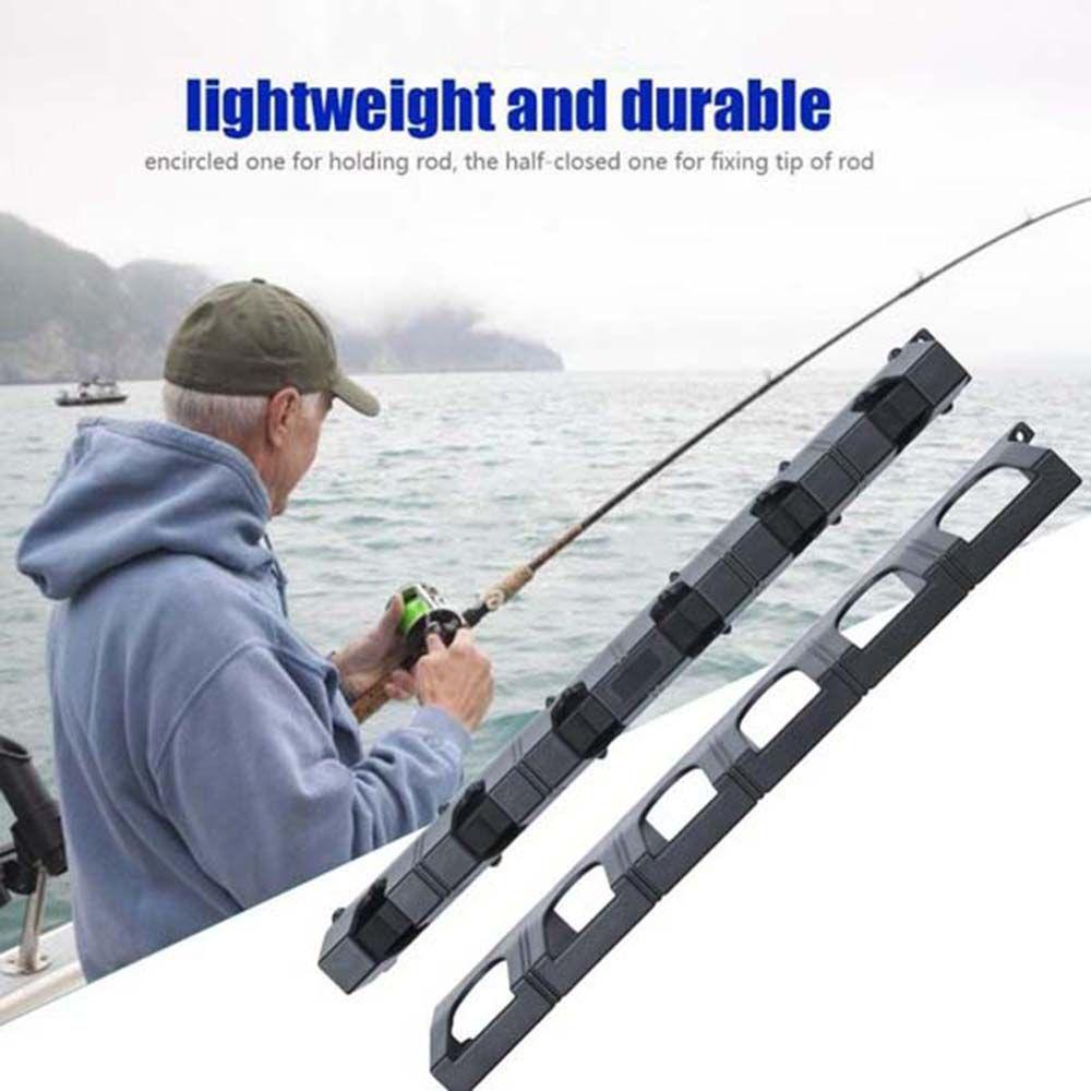 Agustinina Rak Joran Pancing Garasi Modular Rod Carrier Wall Mounted Fishing Accessories 6-batang Alat Pancing