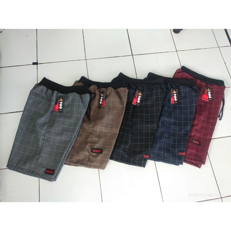 CELANA TARTAN PENDEK / CELANA PENDEK KOTAK KOTAK PREMIUM DISTRO