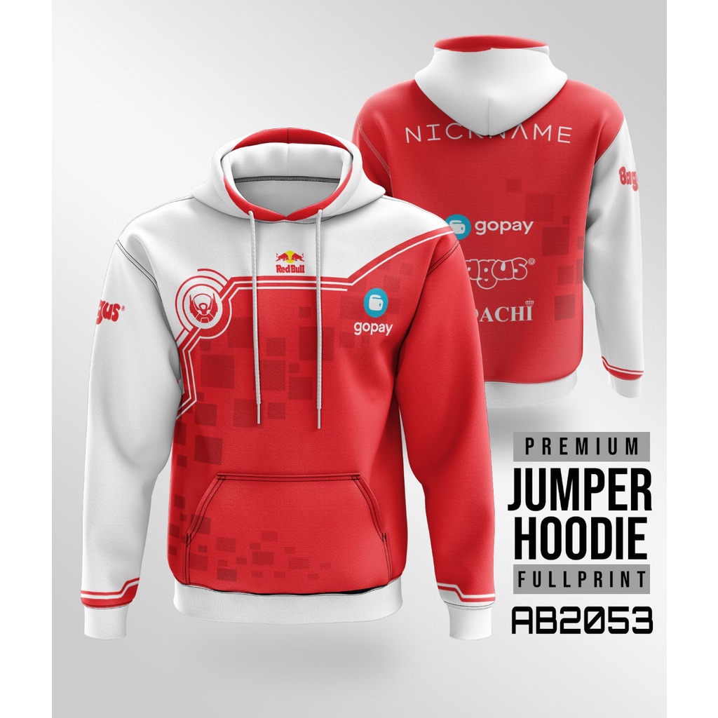 Jumper Jacket Hoodie Bigetron Alpha Game Esports Hooded Jumbo Size Cool