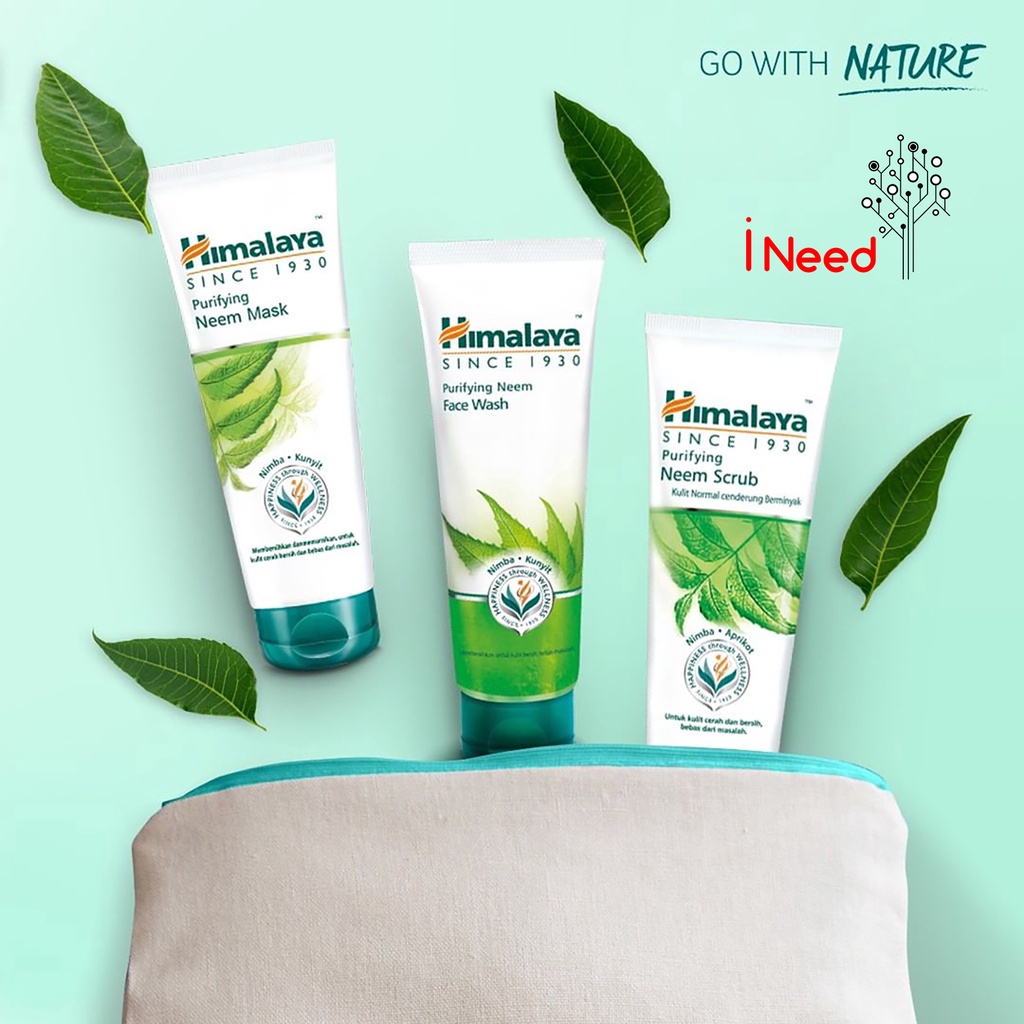 (INEED) Himalaya Purifying Neem Mask 100ml | 50ml / Masker HImalaya / Masker Wajah / Skin Care / Face Mask