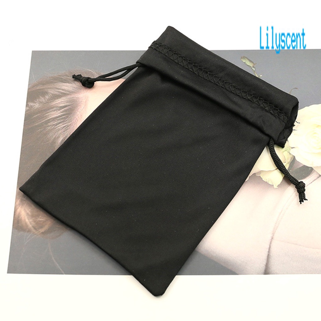 Lily Tas Pouch Serut Penyimpanan Kacamata Portable Anti slip Tahan Lama Hemat Tempat Untuk Kantor