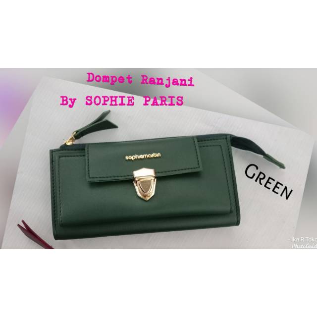 Dompet Ranjani Green Sophie Paris