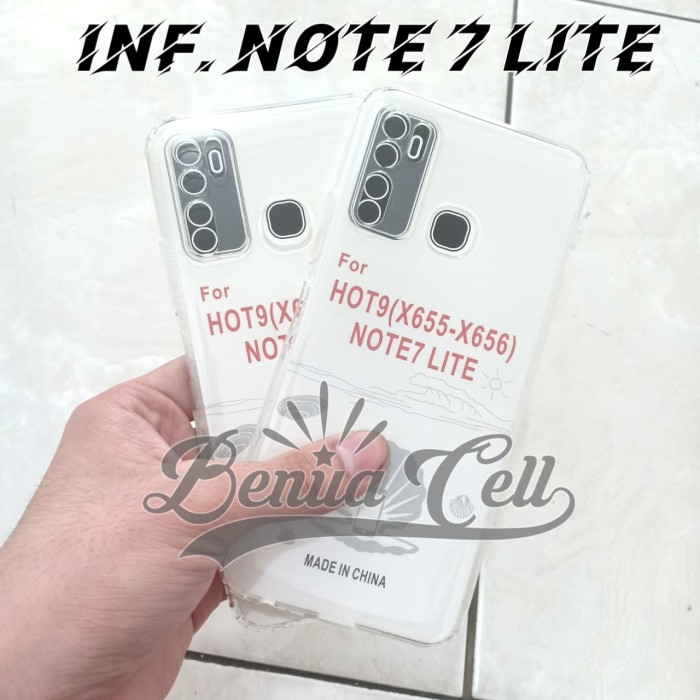 CASE INFINIX NOTE 7 LITE - CASE CLEAR HD PREMIUM INFINIX NOTE 7 LITE - BC