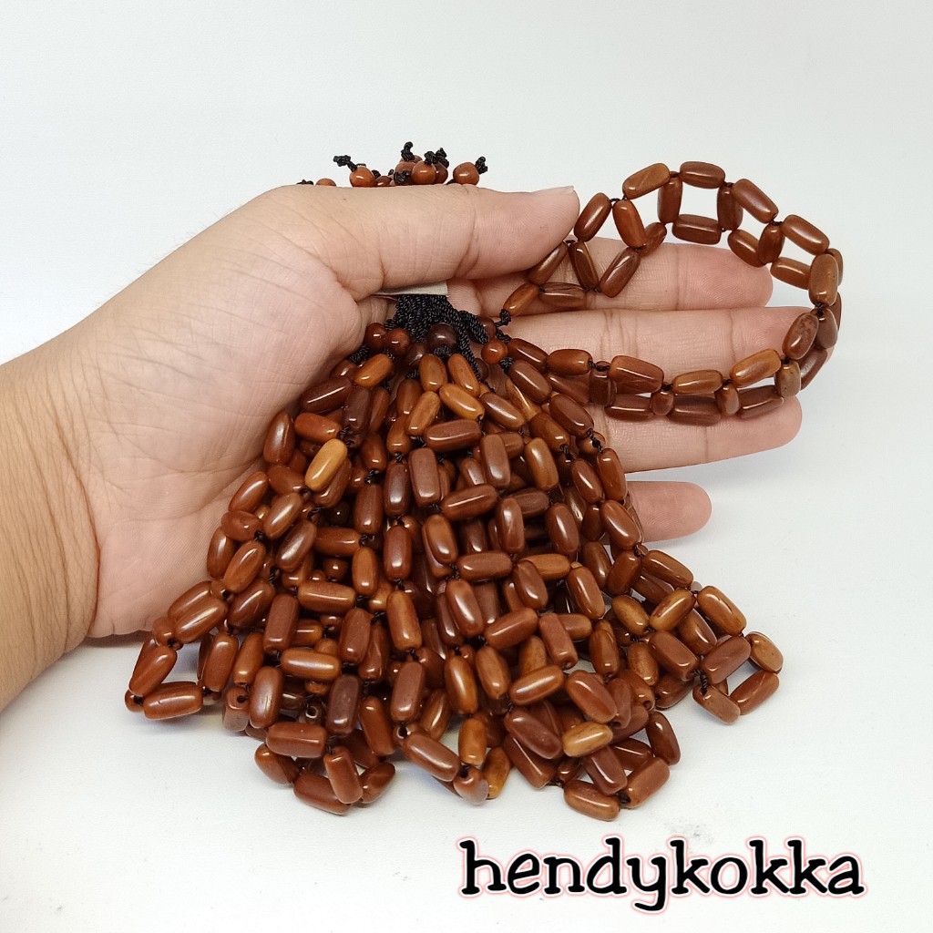 10 gelang kokka kaukah rel oval coklat