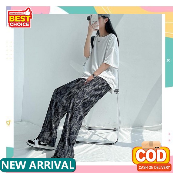 Celana Panjang Wanita Celana Jogger Celana Gummi Kain Pontianak Murah Hitam Navy Hijab Terturup Adem