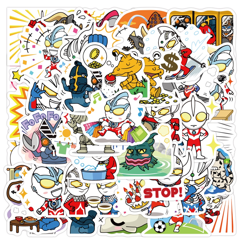 Aote lambat stiker Riman kartun rakasa Jurnal bahan Telepon lucu case PVC Tangan Buku stiker Xiao Zh