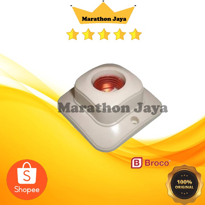mangkok lampu broco fitting plafon