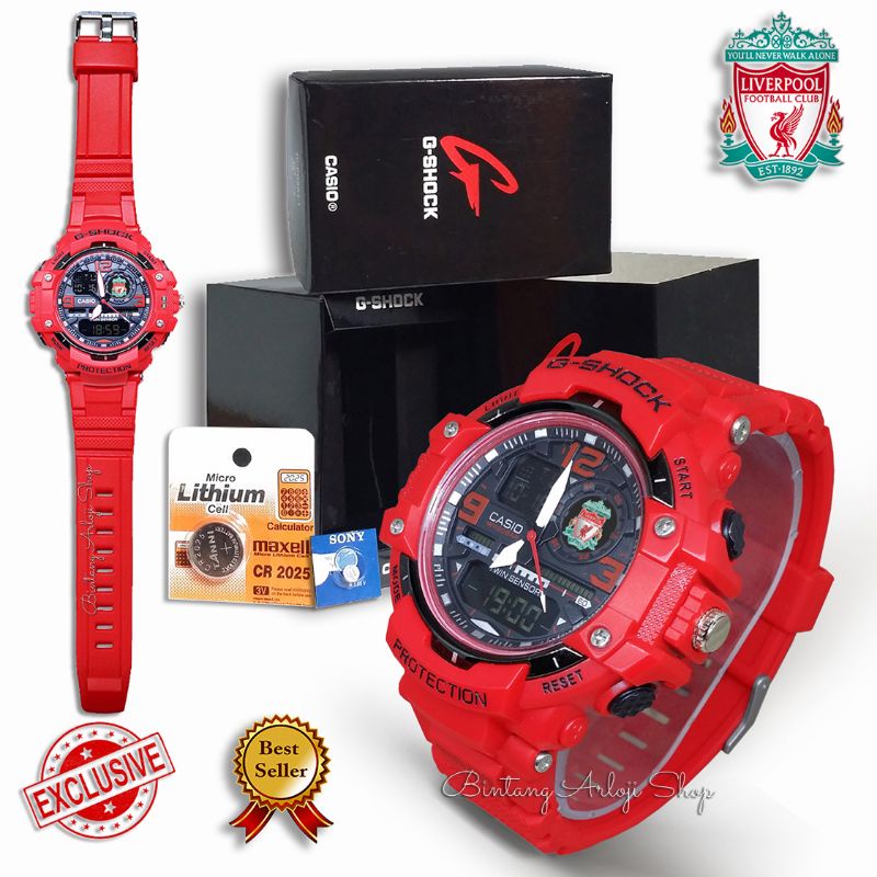 Exclusive Jam LIVERPOOL Double Time (Full Merah)