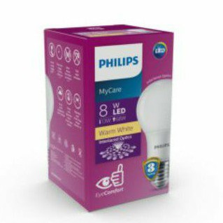 Lampu LED Philips 8 Watt WarmWhite