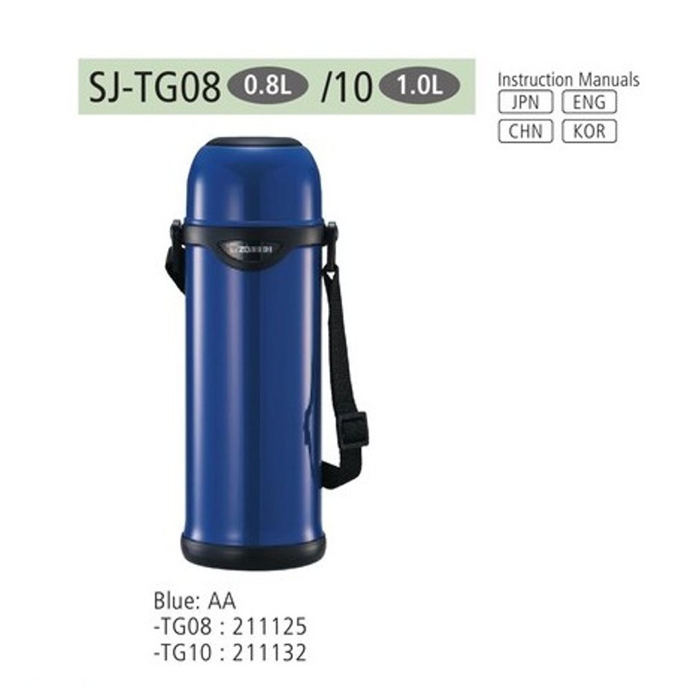 Zojirushi Thermos 1Liter 1L 1 L Termos Air Panas dan Dingin SJ-TG10AA