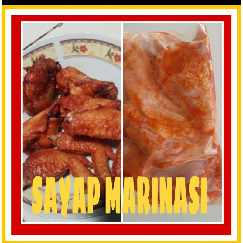 

sayap marinasi / spicy wings
