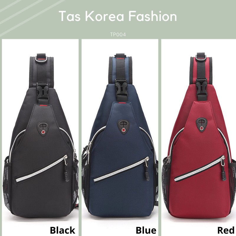 Tas Cowok / Pria untuk Dada / Punggung / Pinggang / Selempang sling model terbaru import TP004