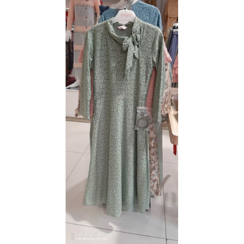 gamis anak brukat 5-14thn by: exit kids