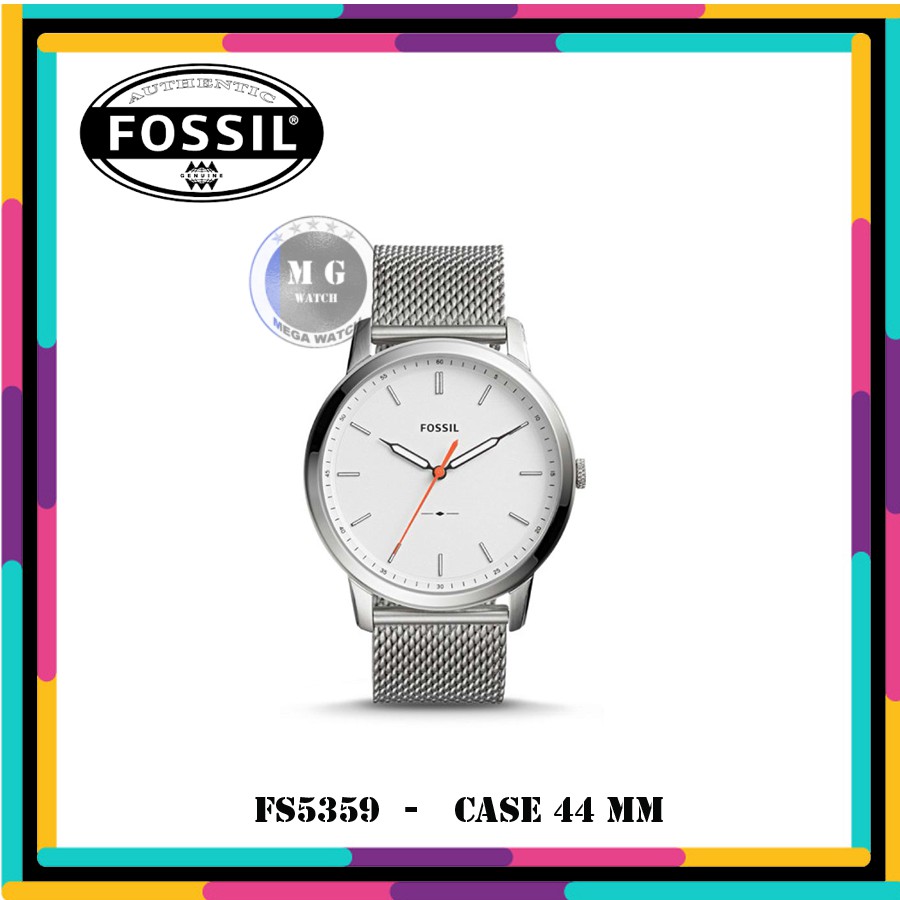 Jam Tangan Pria Fossil Original FS5359 The Minimalist White Dial MURAH