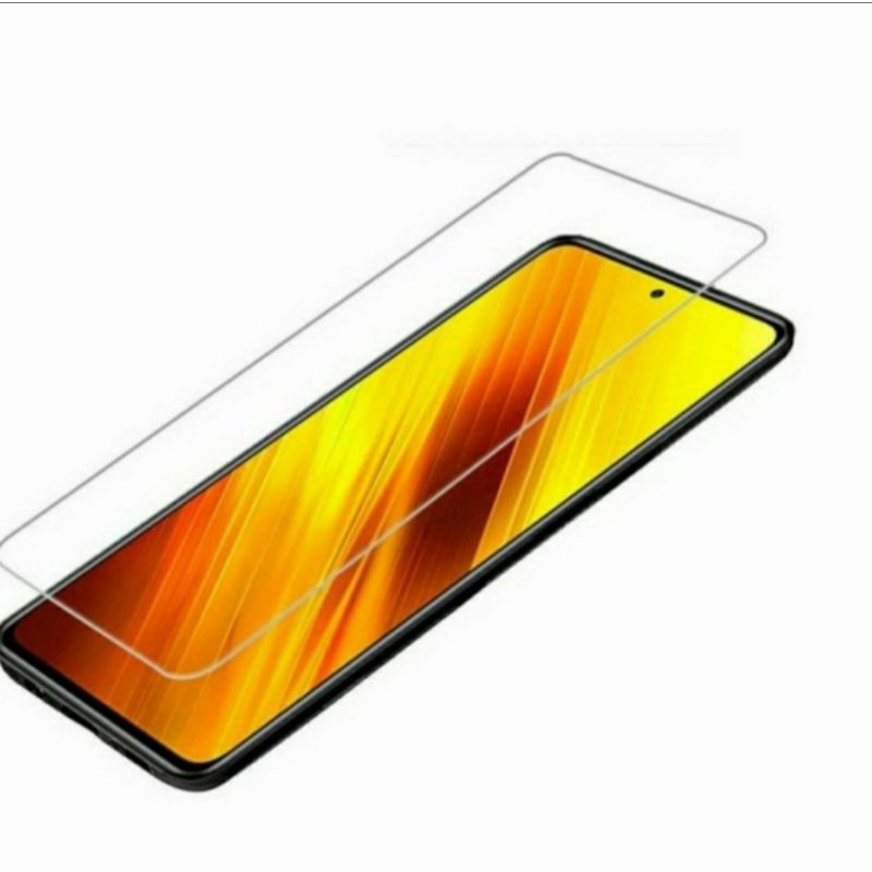 Poco F3 X3 NFC X3 PRO tempered glass anti gores kaca bening