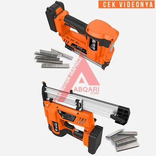 riqyzap00107- mesin paku tembak batre / cordless nail gun