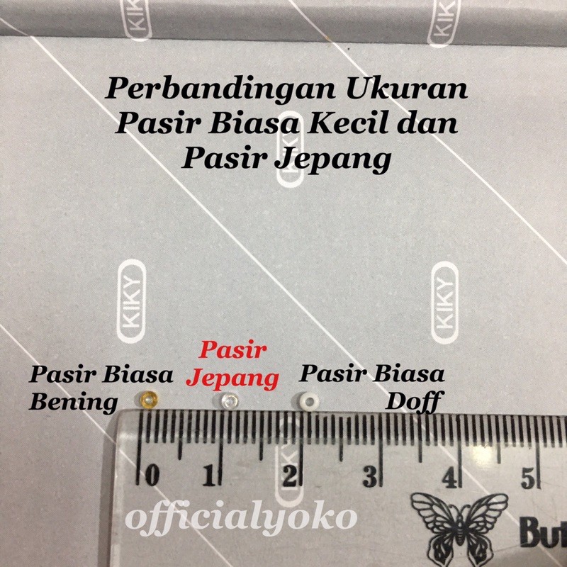 Manik Payet Pasir Biasa Doff Kecil 11/0 (25gram)