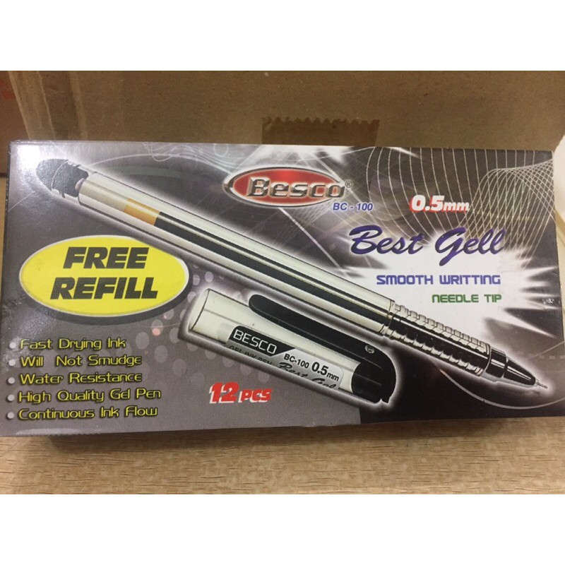 

Pulpen / pena Besco bc 100 hitam
