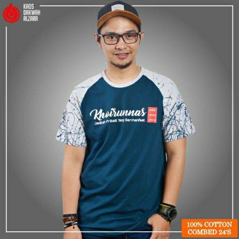 Kaos Dakwah laki-laki Alzara original