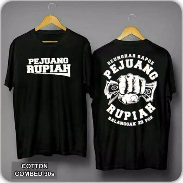 Fourfashion - Kaos Pria / Kaos Distro Pejuang Balangsak 29 POE FN045