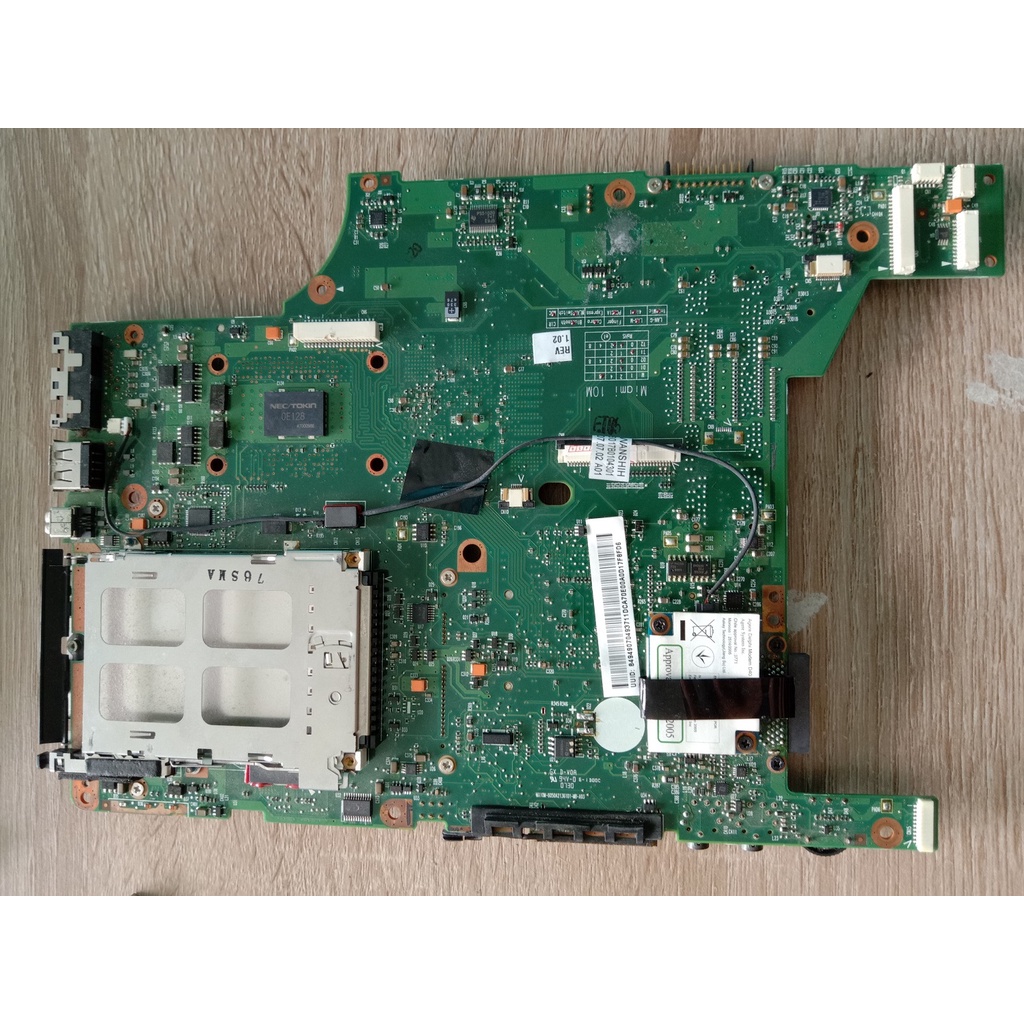 Motherboard Laptop Toshiba Satelite M200 no processor bekas