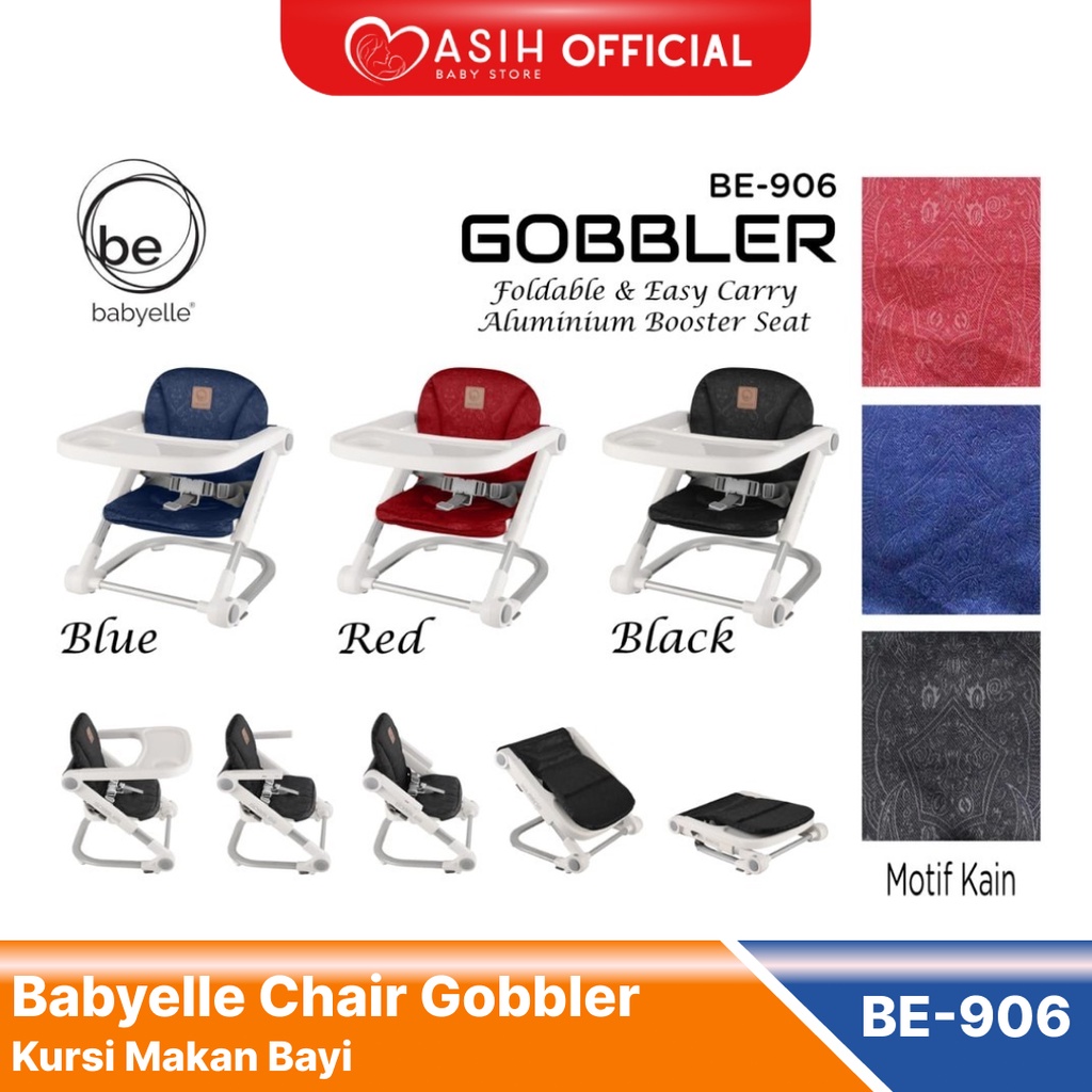 Babyelle Chair Gobbler Kursi Makan Bayi Baby Booster Toddler Chair