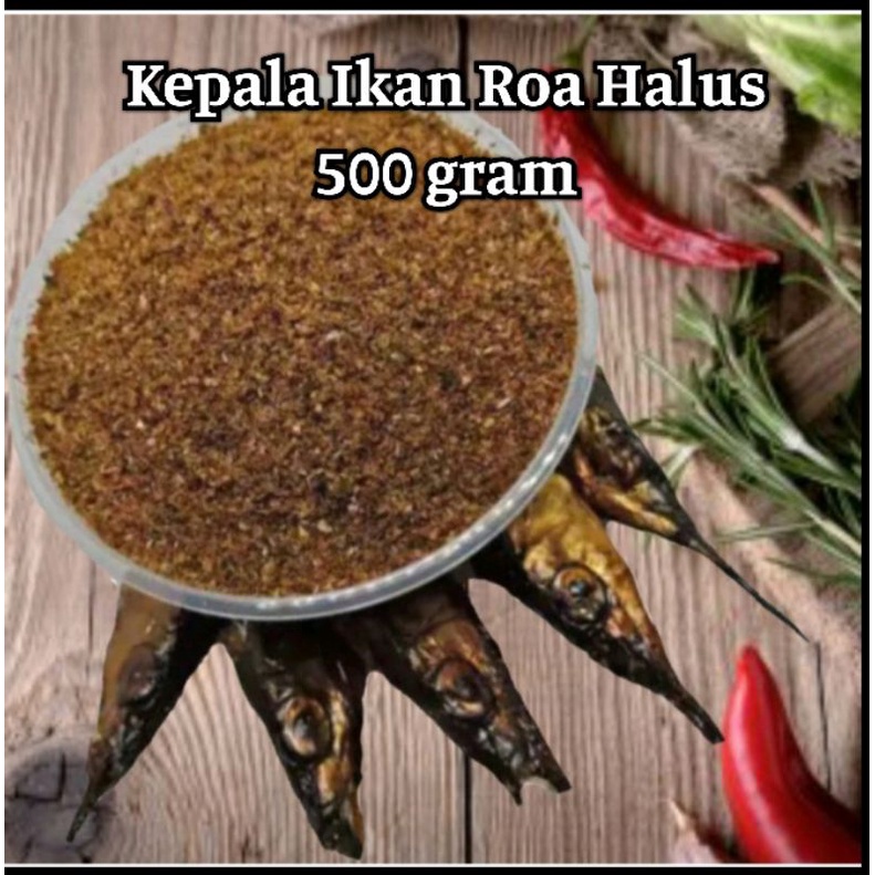

Kepala Ikan Roa Halus berat 500 gram